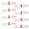 Xinally 8 Pieces 180 Degree Folding Flush Hatch Hinges Sewing Machine Tray Table Hinge Table Hinge for Multiple Folding Table Tops Computer Desk Sewing Machine