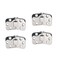 NRCXRC Marine 316 Stainless Steel Boat Hinge SelfSupporting Folding Table Hinges Home Flap Tables Furniture Hardware Folding Table Hardware 4pcs