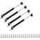 QLXHBOT 30N68lb Gas Struts 6Inch Gas Struts Lift Supports Gas Spring Lid Support Gas PropsShocks 4Pcs
