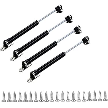 QLXHBOT 30N68lb Gas Struts 6Inch Gas Struts Lift Supports Gas Spring Lid Support Gas PropsShocks 4Pcs