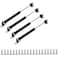 QLXHBOT 30N68lb Gas Struts 6Inch Gas Struts Lift Supports Gas Spring Lid Support Gas PropsShocks 4Pcs