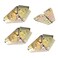 YIUWLMN 4Pcs Drop Leaf Table Support Folding Table Hinge 180Folding Cross Spring Hinges with Mounting Screws
