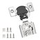 Chibery 10 Pack 58 Overlay 3D Soft Close Concealed Hinge for Face Frame Door Smooth Slow Self Closing Hinges Satin Nickel Hidden 105 Open Angle Stainless Steel Hinge for Kitchen Cabinet Door
