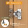 Chibery 20 Pack 12 Overlay 3D Soft Close Concealed Hinge Face Frame Door Small Angle Slow Close Self Closing Hidden Satin Nickel 105 Concealed Stainless Steel Hinges for Kitchen Cabinet Door