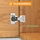 Chibery 60 Pack 12 Overlay 3D Soft Close Concealed Hinge for Face Frame Door Smooth Slow Self Closing Hinges Satin Nickel Hidden 105 Open Angle Stainless Steel Hinge for Kitchen Cabinet Door