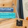Hingex Toy Box Hinges Soft Close Chest Hinges for Wooden Box Cedar Chest Soft Close Hinges Lid Support Heavy Duty 2634LBS 2 Pack