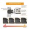 Chibery 30 Pack 138 Overlay 4D Soft Close Concealed Hinges for Face Frame Door Adjustable Closing Speed Smooth Slow Self Close Hinges Satin Nickel 105 Open Angle Stainless Steel Cabinet Hinges