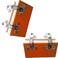 YUEZIYE Small Angle self Closing 180 Degree Cabinet Hinge 2 Pairs 4Piece Set 180 Degree Frameless Hidden Kitchen Cabinet Door Hinge Suitable for WardrobeCabinetCorner Cabinet Folding HingeFull Cover