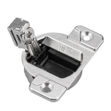 Quini Replacement for Blum 110 Cabinet Hinges Hinge Back Model 303101102 Blum 110 Degrees Screw On Compact 33 Hinge for Cabinet Doors Without Mounting Plate and Screws 8 Pack