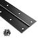 GRRONZEE Black Piano Hinge 36 Inch x 3 Inch Heavy Duty Stainless Steel Piano Hinge Continuous Hinge for Cabinet Door DIY Wood Boxes 005 Leaf Thickness