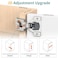ELEBUILD 20 Pack 12 Overlay 3D Soft Close Hinges for Face Frame Kitchen Cabinet 3 Way Adjust Self Closing Concealed Cabinet Hinges105 Degree
