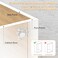 Chibery 10 Pack Face Frame Inset Cabinet Hinges Soft Close 105 Insert Concealed Cabinet Slide on Plate Smooth Slow Self Closing Silent Hardware 3D Heavy Duty for Blind Corner Kitchen Cupboard