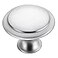 Ravinte 40 Pack Brushed Nickel Kitchen Cabinet Knobs 116 Inch Round Drawer Pulls Satin Nickel Stainless Steel Drawer Handles Door Hardware for Dresser Cabinets