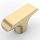 Amerdeco 10 Pack Brushed Brass Cabinet Knobs 2 Inch50MM Kitchen Cabinet Pulls Drawer Knob Knob for Dresser Drawers Knobs and Pulls for Bathroom Cabinets