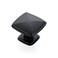 Ravinte 5 Pack Matte Black Kitchen Cabinet Square Knob Single Hole Cabinet Hardware for Dresser Drawer Cabinet Pulls Drawer Knobs Cabinet Knobs