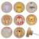 Lasyman 8Pack 18 Wood Cute Nursery Kids Dresser Unique Cabinet Knobs Animal Drawer Pulls Wooden Knob