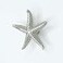 Costello Coastal Knobs Costello Coastal Starfish Cabinet Knob Medium Pewter Hardware Collection Kitchen Bedroom Living Room Bathroom Cabinet and Drawer Knobs