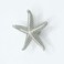 Costello Coastal Knobs Costello Coastal Starfish Cabinet Knob Medium Pewter Hardware Collection Kitchen Bedroom Living Room Bathroom Cabinet and Drawer Knobs