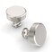 Asidrama 10 Pack Brushed Satin Nickel Kitchen Cabinet Knobs Knurled Dresser Knobs Drawer Knob Cabinet Hardware Aluminum Knob for Dresser Drawers