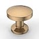 Asidrama 10 Pack Champagne Bronze Kitchen Cabinet Knobs Dresser Knob Drawer Knobs Cabinet Hardware Zinc Knob for Dresser Drawers