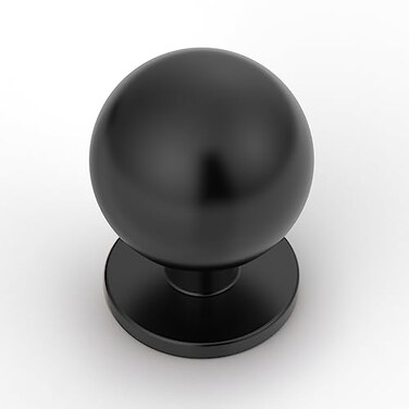 Asidrama 10 Pack Matte Black Kitchen Cabinet Knobs Cabinet Knobs Kitchen Cabinet Hardware for Cupboard Drawer Knobs Dresser Knobs