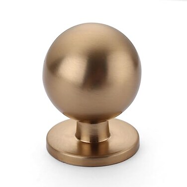 Asidrama 10 Pack Champagne Bronze Kitchen Cabinet Knobs Cabinet Knobs Kitchen Cabinet Hardware for Cupboard Drawer Knobs Dresser Knobs