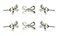 Perilla Home Set of 6 Chrome Bow Knobs Decorative Flower Knobs for Room Kitchen Cabinet Hardware Cupboard Door Knobs Dresser Wardrobe Closet and Drawer Pulls