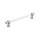Amerock BP36661CG10 ClearSatin Nickel Cabinet Pull 8 inch 203 mm CentertoCenter Cabinet Handle Glacio Drawer Pull Kitchen Cabinet Handle Furniture Hardware