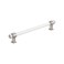 Amerock BP36661CG10 ClearSatin Nickel Cabinet Pull 8 inch 203 mm CentertoCenter Cabinet Handle Glacio Drawer Pull Kitchen Cabinet Handle Furniture Hardware