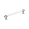 Amerock BP36661CG10 ClearSatin Nickel Cabinet Pull 8 inch 203 mm CentertoCenter Cabinet Handle Glacio Drawer Pull Kitchen Cabinet Handle Furniture Hardware