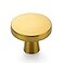 Ravinte 10 Pack Drawer Pulls 114 Inch Kitchen Cabinet Knobs Solid Brushed Brass Round Dresser Drawer Knobs Gold Dresser Knobs Drawer Knobs Simple Cabinet Hardware for Cupboard Drawer Pulls