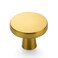 Ravinte 10 Pack Drawer Pulls 114 Inch Kitchen Cabinet Knobs Solid Brushed Brass Round Dresser Drawer Knobs Gold Dresser Knobs Drawer Knobs Simple Cabinet Hardware for Cupboard Drawer Pulls