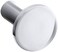KOHLER K14484CP Purist Cabinet Knob Polished Chrome