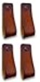 Brute Strength Drawer Pulls Cognac 4 pcs 612 x 1 Leather Handle Leather Dresser Pulls Cabinet knobs Dresser knobs Handles
