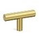 goldenwarm Gold Cabinet Knobs Brushed Gold Cabinet Knobs LS201GD Brass Drawer Pull Handles Bathroom Cupboard Handles Desk Furniture Hardware 50mm2in Overall Length50Pack
