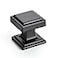 Ravinte 20 Pack Matte Black Square Kitchen Cabinet KnobsZinc Solid Drawer PullsFarmouse Cabinet Handles for Cupboard Dresser Closet and Bathroom Modern Cabinet Hardware for Cabinets