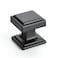 Ravinte 20 Pack Matte Black Square Kitchen Cabinet KnobsZinc Solid Drawer PullsFarmouse Cabinet Handles for Cupboard Dresser Closet and Bathroom Modern Cabinet Hardware for Cabinets