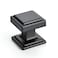 Ravinte 20 Pack Matte Black Square Kitchen Cabinet KnobsZinc Solid Drawer PullsFarmouse Cabinet Handles for Cupboard Dresser Closet and Bathroom Modern Cabinet Hardware for Cabinets