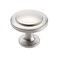 Alzassbg 5 Pack Brushed Satin Nickel Cabinet Knobs 114 Inch Diameter Round Kitchen Knobs for Cabinets and Drawers AL6012SN