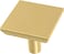 Franklin Brass 10Pack Modern Gold Cabinet Knobs for Dressers Drawers Kitchen Cabinet Door Vanity Furniture Closet Knobs 118 Inch Square Simple Square