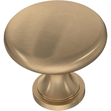 Franklin Brass Mushroom 5Pack Cabinet Knobs Champagne Bronze Drawer Knobs Kitchen Cabinet Knobs for Dresser Drawers Pulls and Knobs 1316 Closet Door Knobs P42354ZCZAB