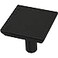 Franklin Brass 10Pack Matte Black Cabinet Knobs for Dressers Drawers Kitchen Cabinet Door Vanity Furniture Closet Knobs 118 Inch Square Simple Square