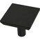Franklin Brass 10Pack Matte Black Cabinet Knobs for Dressers Drawers Kitchen Cabinet Door Vanity Furniture Closet Knobs 118 Inch Square Simple Square
