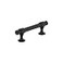 Amerock BP36770FB Matte Black Cabinet Pull 3 inch 76 mm Center to Center Cabinet Handle Winsome Drawer Pull Kitchen Cabinet Handle Furniture Hardware