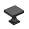 Ravinte Cabinet Knobs Matte Black Square Knobs for Cabinets and Drawers Cabinet Hardware Kitchen Cabinet Knobs 15 Pack