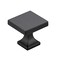 Ravinte Cabinet Knobs Matte Black Square Knobs for Cabinets and Drawers Cabinet Hardware Kitchen Cabinet Knobs 15 Pack
