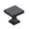 Ravinte Cabinet Knobs Matte Black Square Knobs for Cabinets and Drawers Cabinet Hardware Kitchen Cabinet Knobs 15 Pack