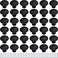 Ripeng 36 Pcs Round Cabinet Knobs Kitchen Drawer Knobs for Hardware Drawer Handles with Screws for Bedroom Furniture 106 Inch