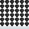 Ripeng 36 Pcs Round Cabinet Knobs Kitchen Drawer Knobs for Hardware Drawer Handles with Screws for Bedroom Furniture 106 Inch