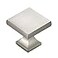 Home Expert 15 Pack Silver Knobs for Dresser Drawers and Cabinets Brushed Square Drawer Pulls